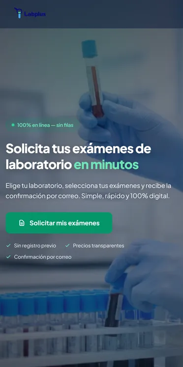 Vista de LabPlus